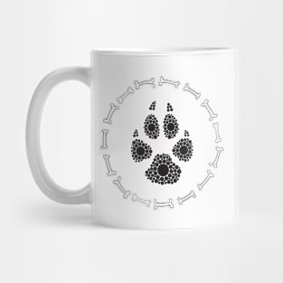 Dog Paw Mug